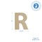Wooden Letter R 12 inch or 8 inch, Unfinished Large Wood Letters for Crafts | Woodpeckers